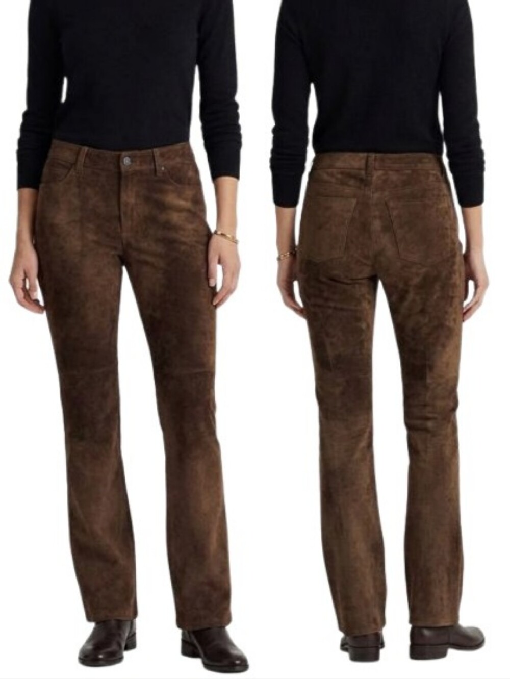 Vintage GAP Bootcut Suede Leather Pants